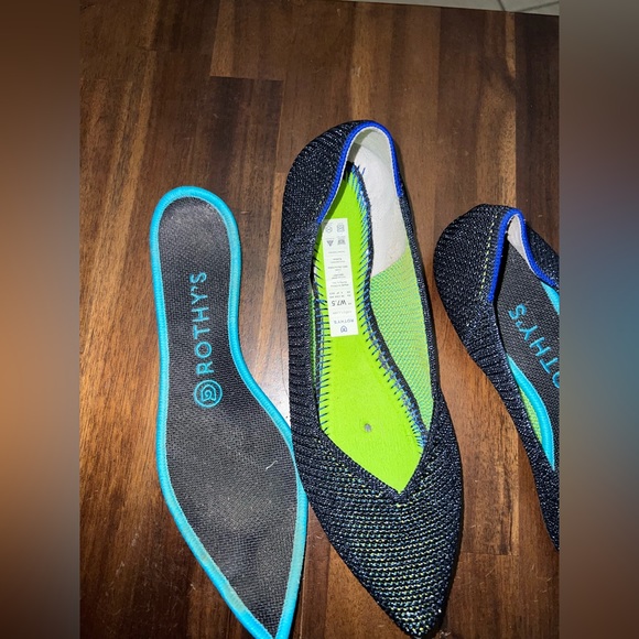 Rothys Limited edition Black Friday Metalic Lattice New Years Eve sparkle - Picture 5 of 6